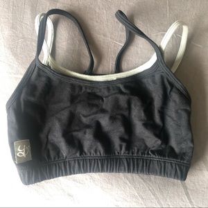 Satay Yoga Wear - small black yoga sports bra